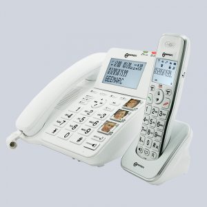 Accessoires audition telephone fixe amplidect combi 295 vue complete face