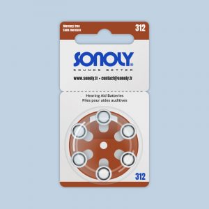 Entretien Piles 312 SONOLY